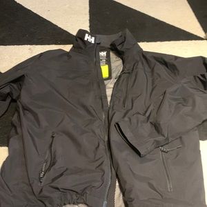 Black Helly Hansen Windbreaker jacket size L